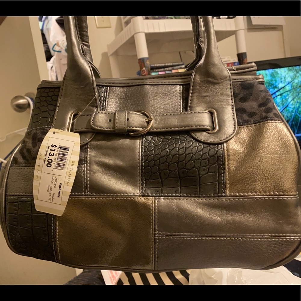 COPY - White Stag Dble Hdle Purse